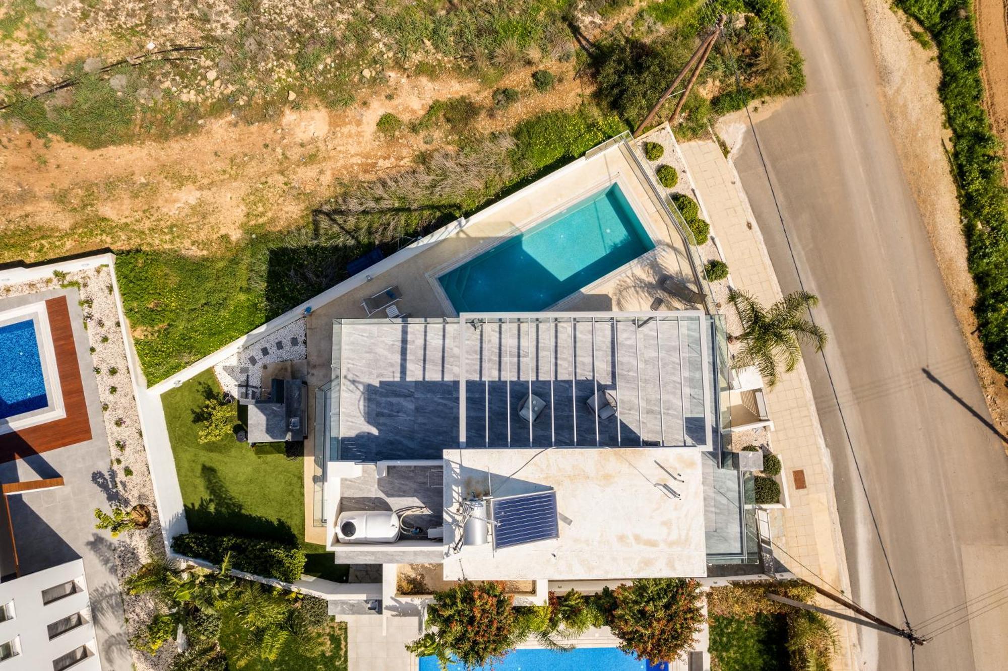 Seaside Luxury Villa Paralimni Exteriör bild