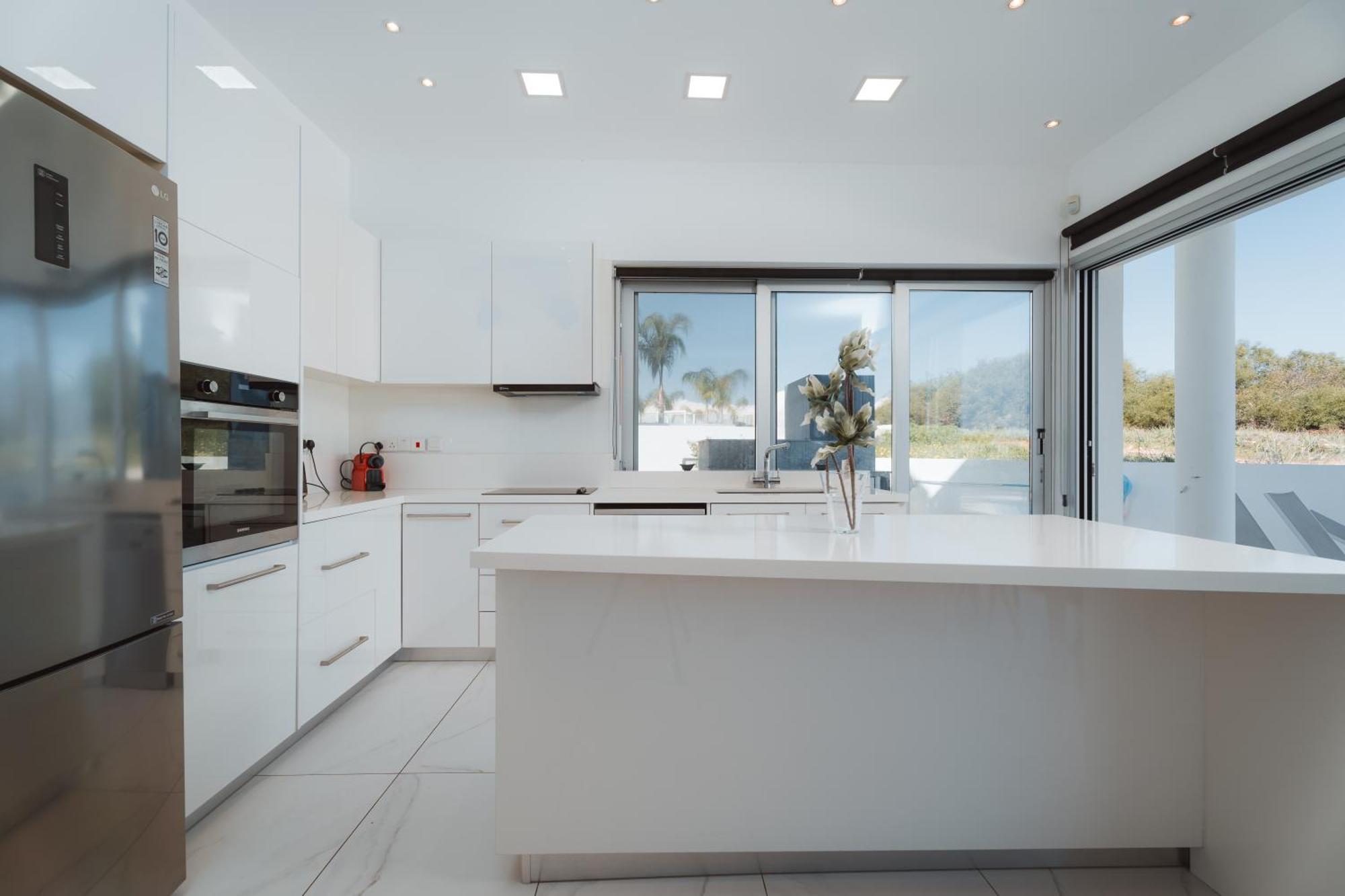 Seaside Luxury Villa Paralimni Exteriör bild