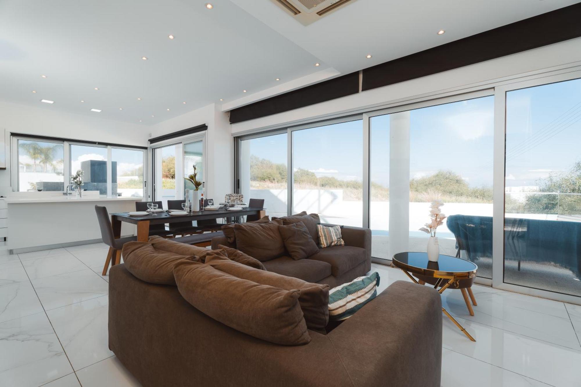 Seaside Luxury Villa Paralimni Exteriör bild