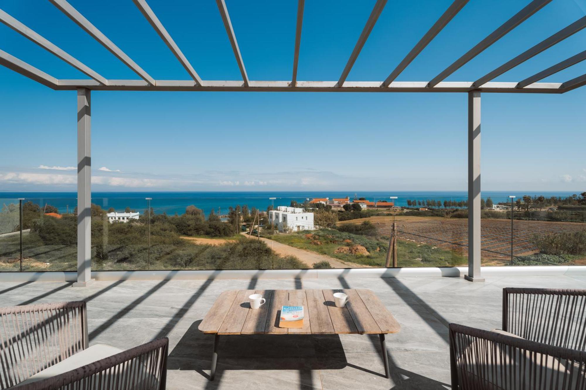 Seaside Luxury Villa Paralimni Exteriör bild