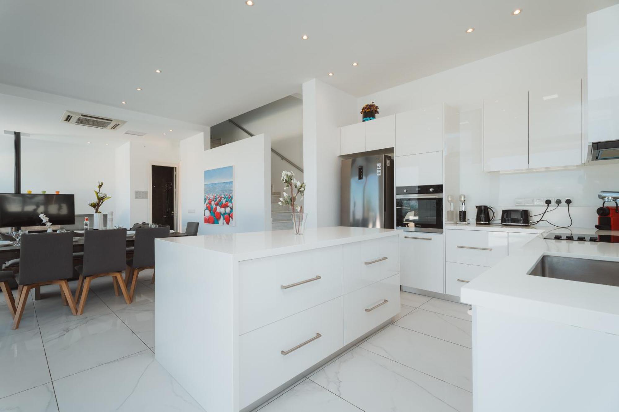 Seaside Luxury Villa Paralimni Exteriör bild